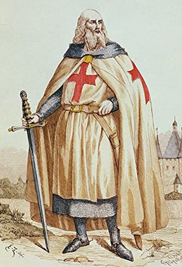 Jacques de Molay, the last Grand Master of the Knights Templar